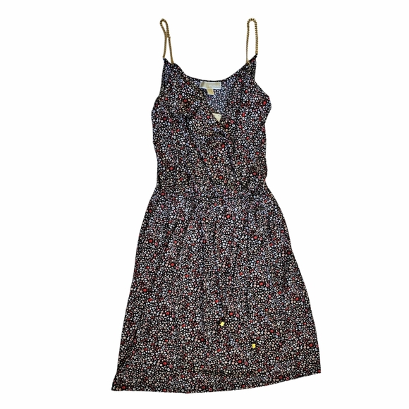 MICHAEL Michael Kors Dresses & Skirts - MICHAEL KORS Floral Ruffled Wrap Dress Womens Small